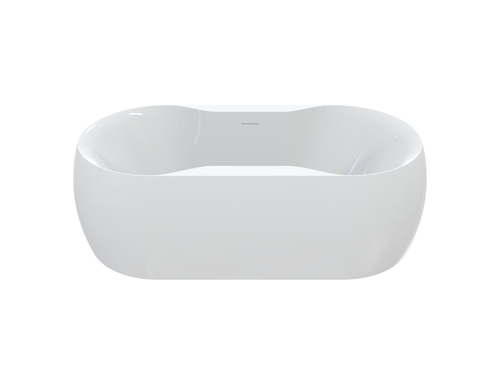 Joyful 75" Freestanding Deck Mount Soaking Tub