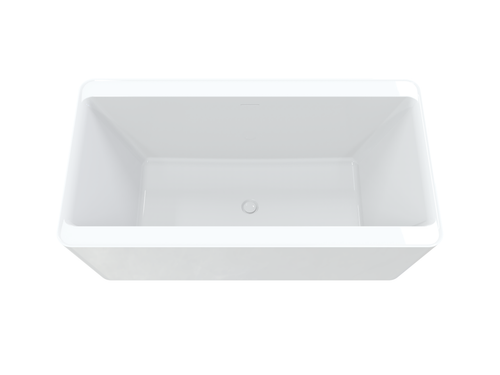 Vibrant 72" Freestanding Deck Mount Soaking Tub