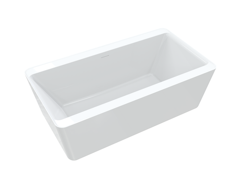 Vibrant 72" Freestanding Deck Mount Soaking Tub