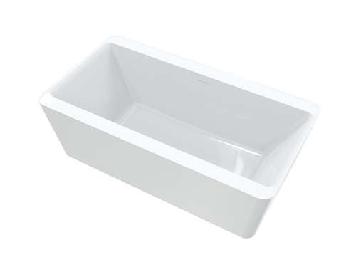 Vibrant 72" Freestanding Deck Mount Soaking Tub