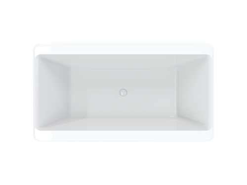 Vibrant 72" Freestanding Deck Mount Soaking Tub