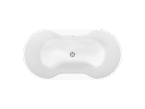 Harmony II 67” Freestanding Deck Mount Faucet Soaking Tub