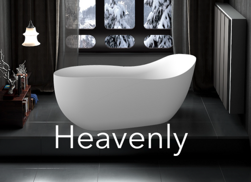 Heavenly 72″ Freestanding Soaking Tub
