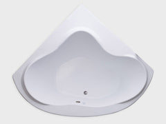 JT5959 – 59″L x 59″W x 21.5″H – Acrylic Drop In Corner Jetted Bathtub