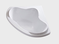 JT5959 – 59″L x 59″W x 21.5″H – Acrylic Drop In Corner Jetted Bathtub