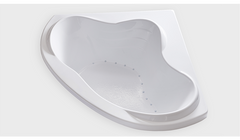 JT5959 – 59″L x 59″W x 21.5″H – Acrylic Drop In Corner Air Bathtub