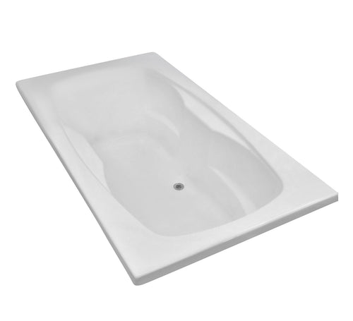 AR7242 – 72″L x 42″W x 20.5″H – Acrylic Drop In Rectangle Soaking Bathtub