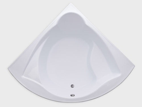 ME6060 – 60″L x 60″W x 19″H – Acrylic Drop In Corner Soaking Bathtub