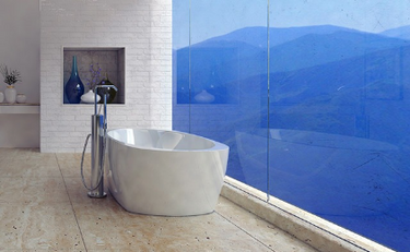 SP4834 Shower Pan 48″ X 34″ White Rectangle Center Drain – Carver Tubs