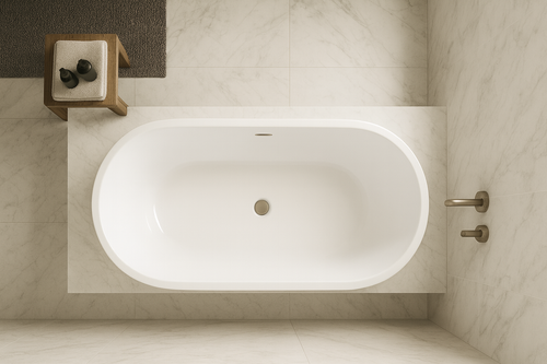 Seraphina 59” Freestanding Soaking Tub