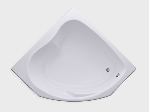 SKC5555 – 55″L x 55″W x 18.5″H – Acrylic Drop In Corner Soaking Bathtub