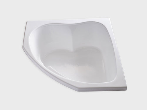 SKC5555 – 55″L x 55″W x 18.5″H – Acrylic Drop In Corner Soaking Bathtub