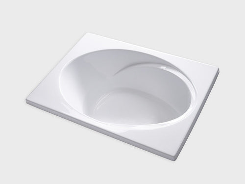 SR6042 – 60″L x 42″W x 19″H – Acrylic Drop In Oval Soaking Bathtub