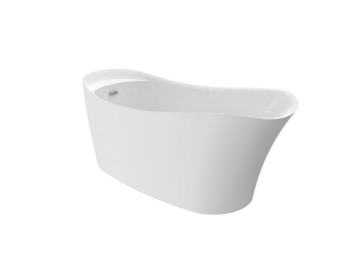 Serenity II 69″ Freestanding Deck Mount Faucet Soaking Tub