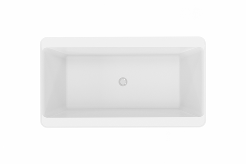 Vibrant 72" Freestanding Deck Mount Soaking Tub