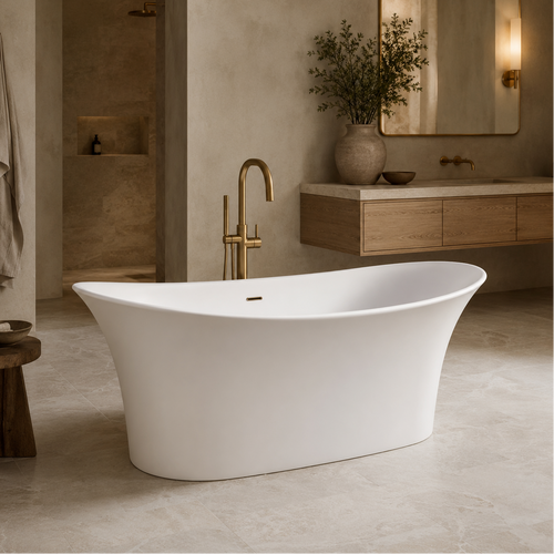 Delaney 69″ Freestanding Soaking Tub Only