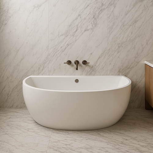 Trinity 69” Freestanding Soaking Tub Only