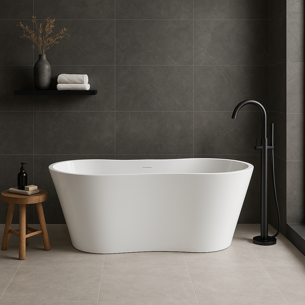 Bliss 68.5” Freestanding Soaking Tub Only