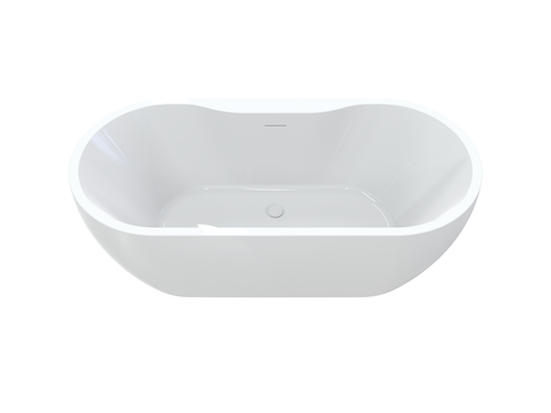 Aiden I 65″ Freestanding Deck Mount Faucet Capable Soaking Tub