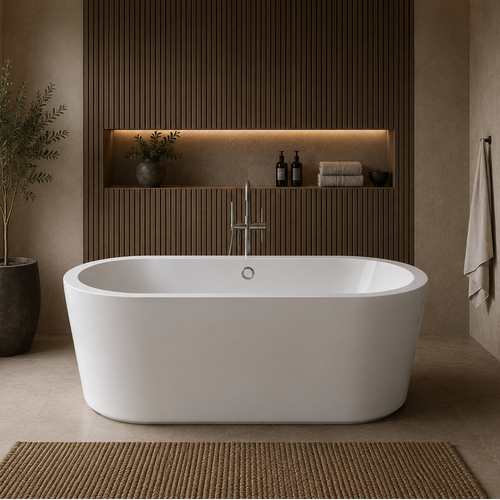 Vitality 59″ Freestanding Soaking Tub